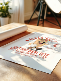 Kebab Society - Premium Poster auf mattem Papier