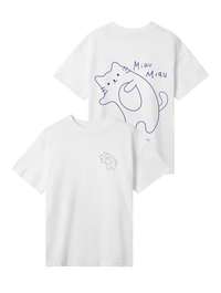 Miau Miau - Damen Oversized T-Shirt - Flamingo Apparel
