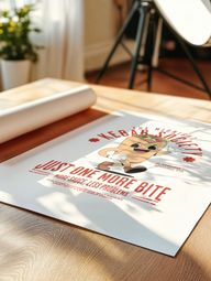 Kebab Society - Premium Poster auf mattem Papier