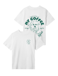My Coffee - Damen Oversized T-Shirt - Flamingo Apparel
