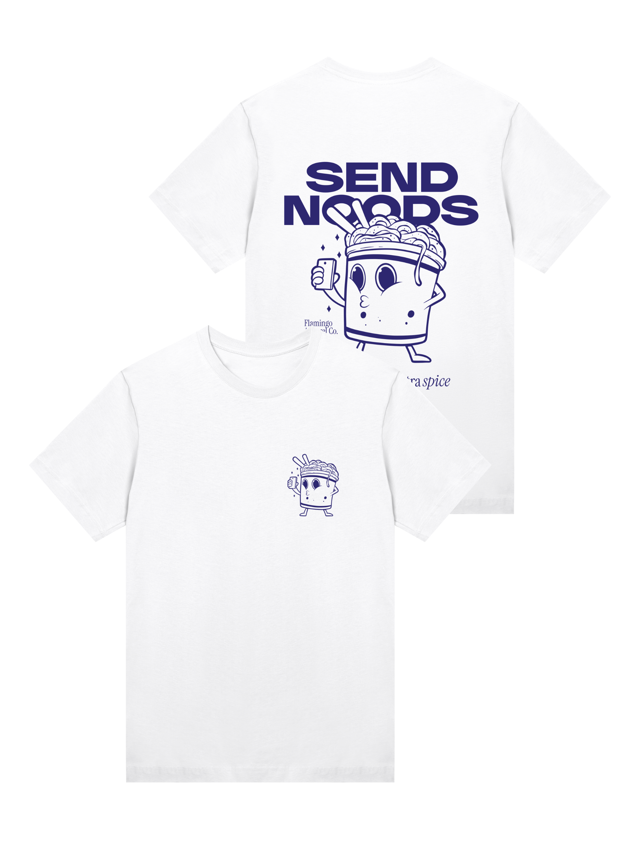 Send Noods - Damen Regular T-Shirt - Flamingo Apparel