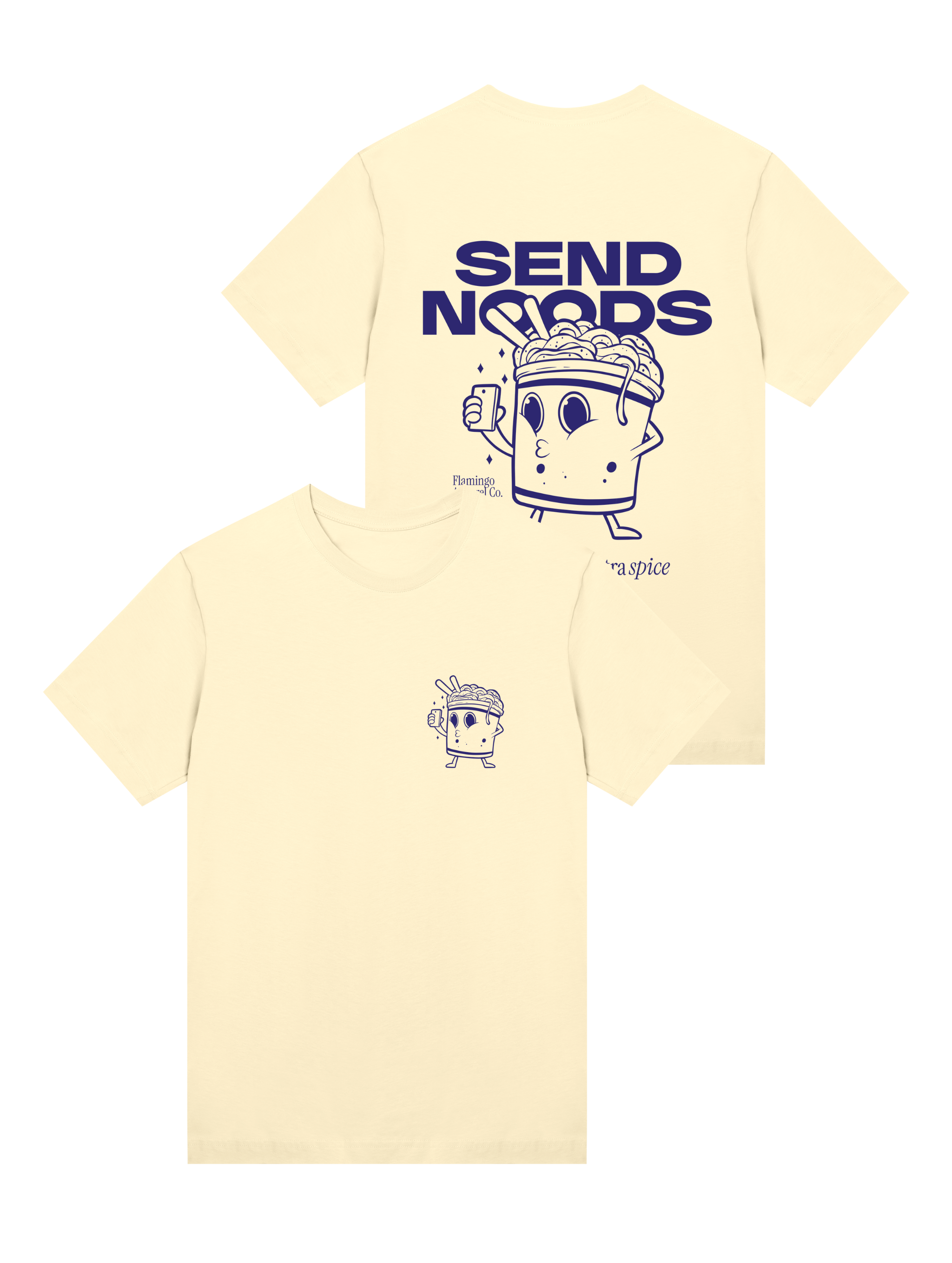 Send Noods - Damen Regular T-Shirt - Flamingo Apparel