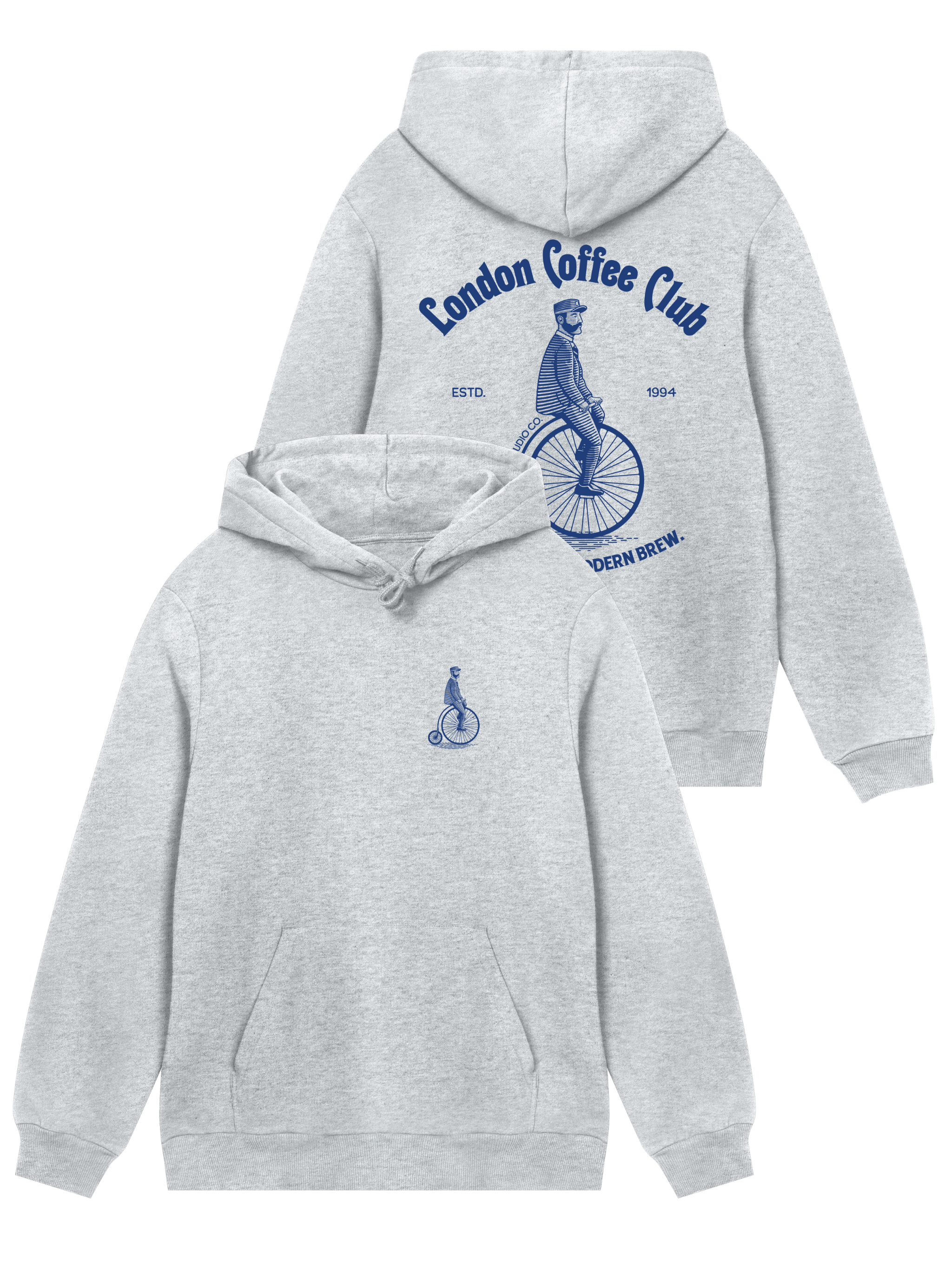 London Coffee Club - Herren Regular Hoodie - Flamingo Apparel