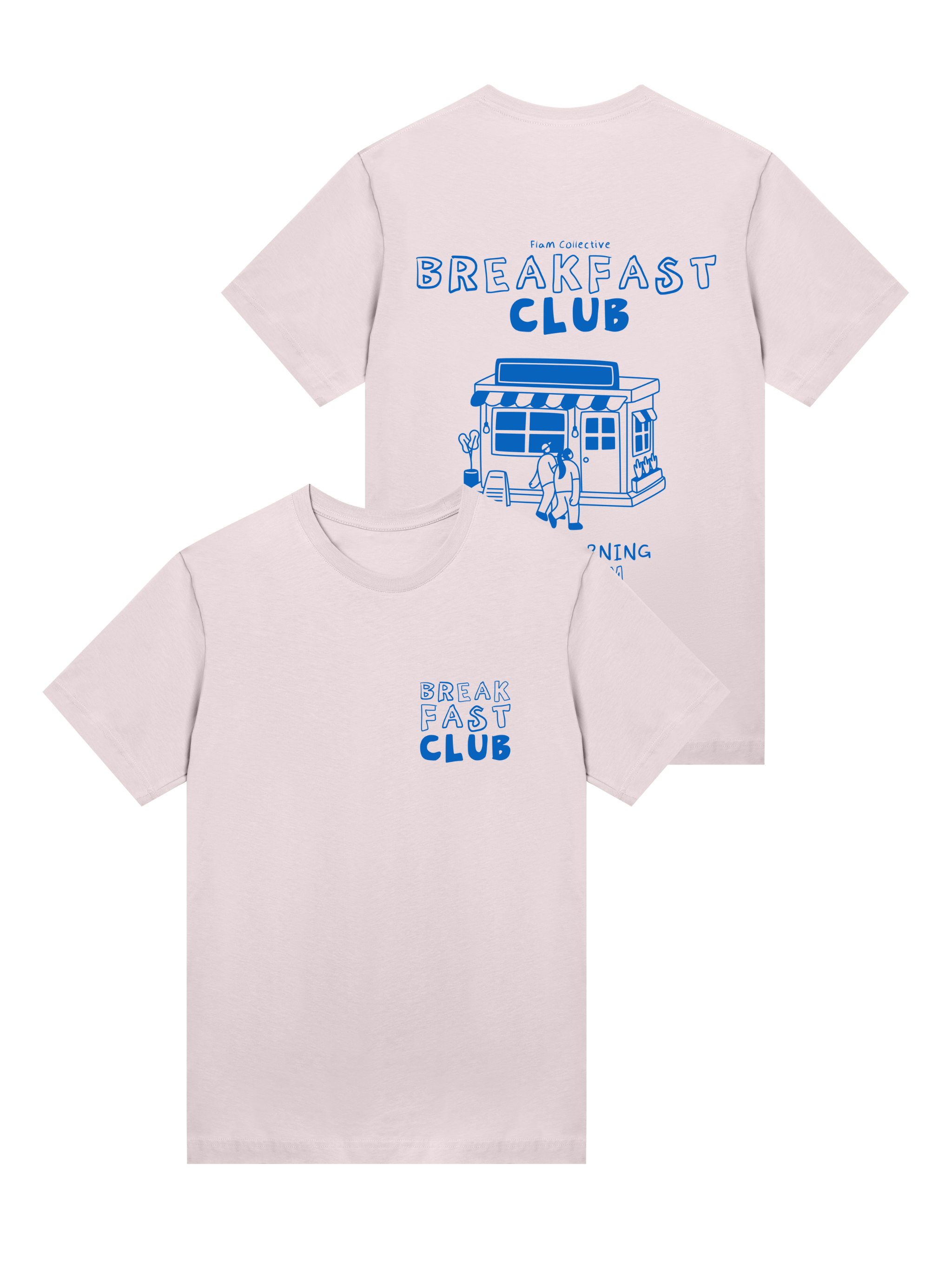 Breakfast Club - Damen Regular T-Shirt - Flamingo Apparel