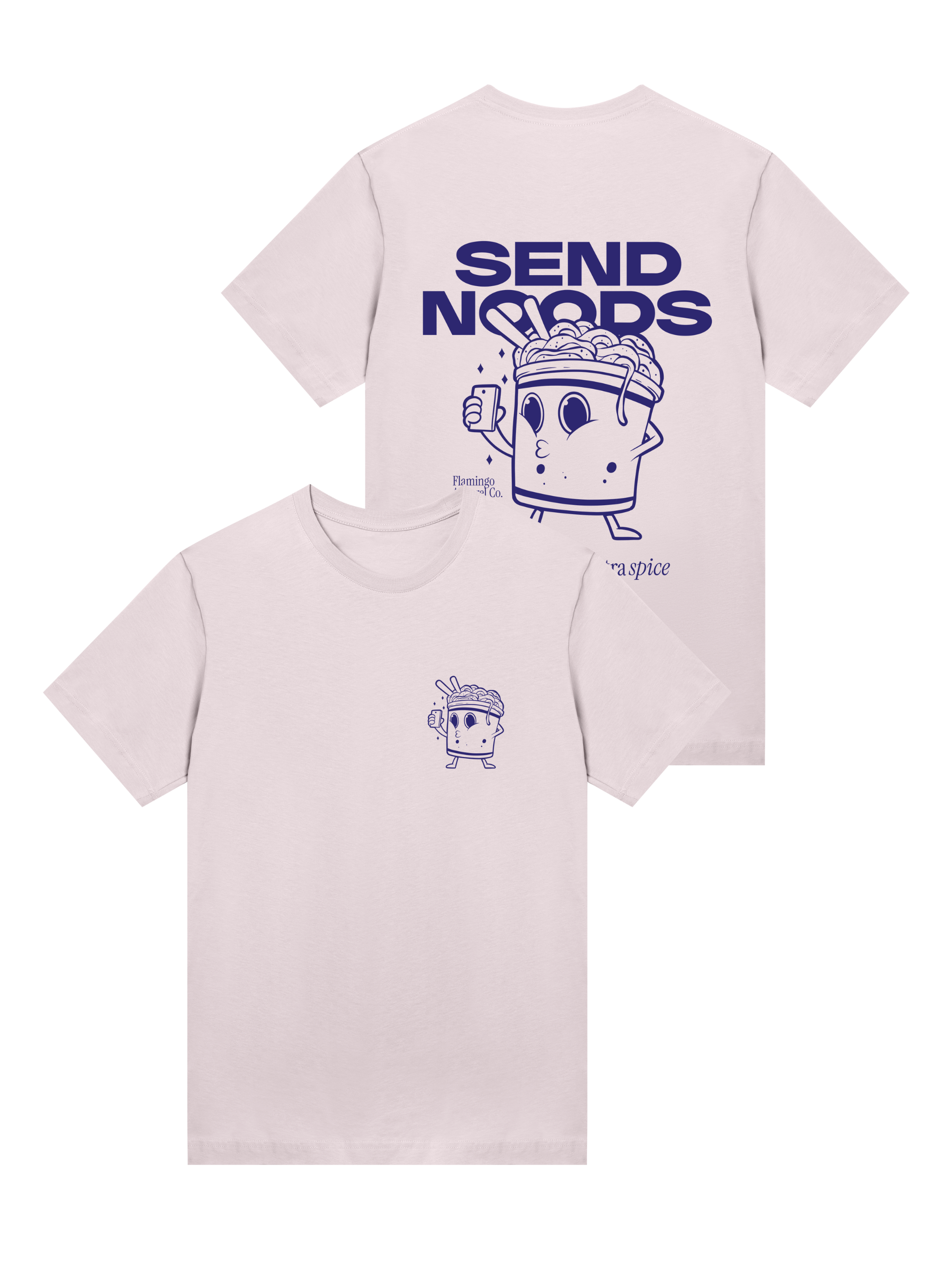Send Noods - Damen Regular T-Shirt - Flamingo Apparel