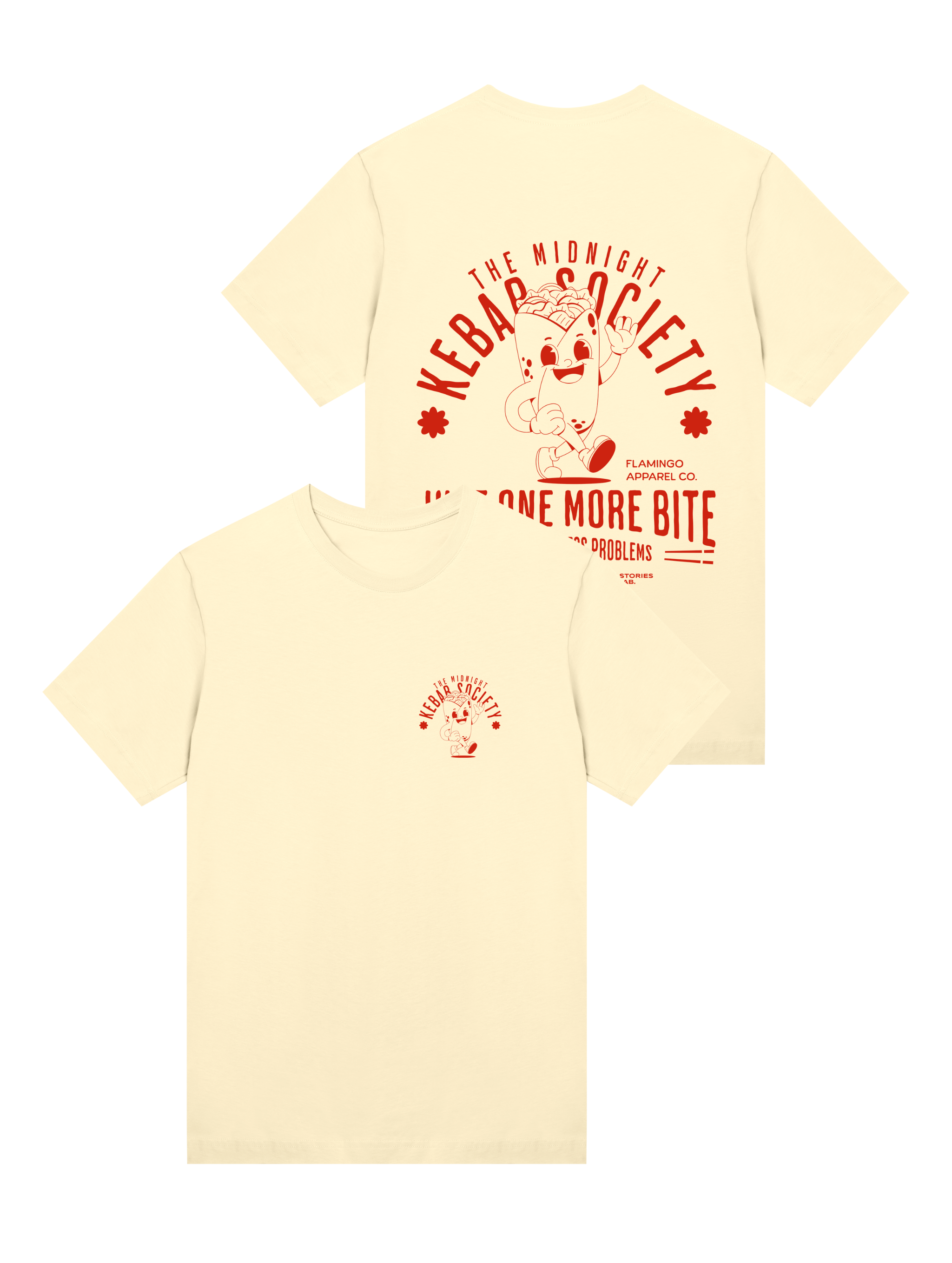 Kebab Society - Damen Regular T-Shirt - Flamingo Apparel