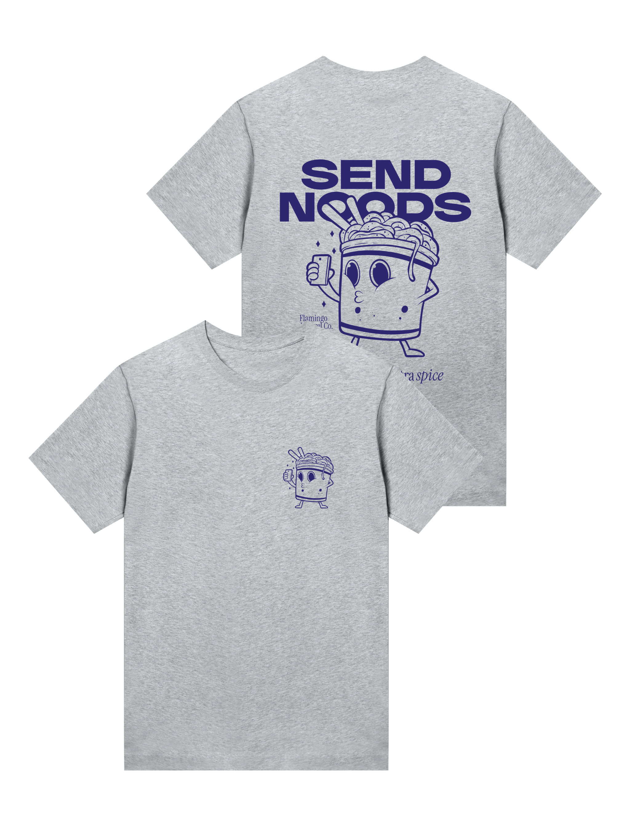 Send Noods - Damen Regular T-Shirt - Flamingo Apparel