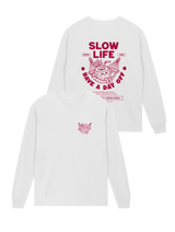 Slow Life - Herren Langarmshirt - Flamingo Apparel