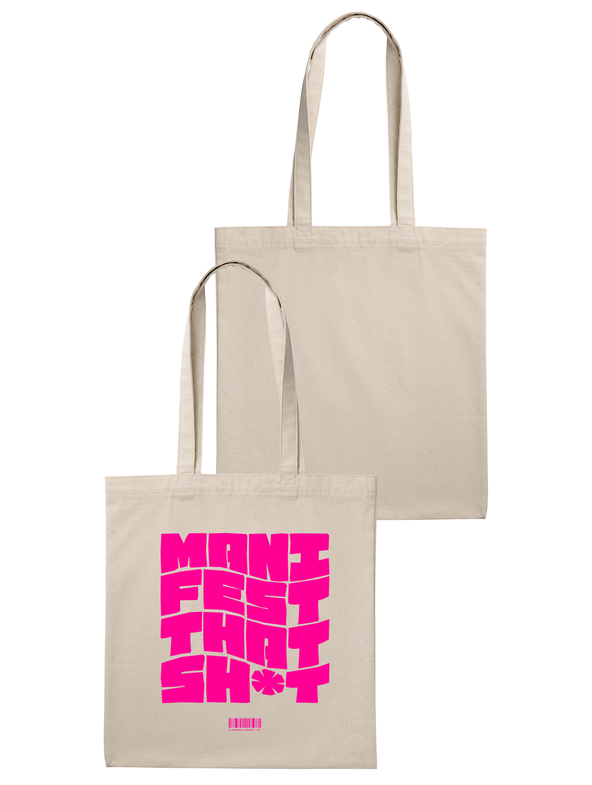 Manifest That Sh*t - Classic Canvas Tote - Flamingo Apparel