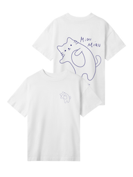 Miau Miau - Damen Oversized T-Shirt - Flamingo Apparel