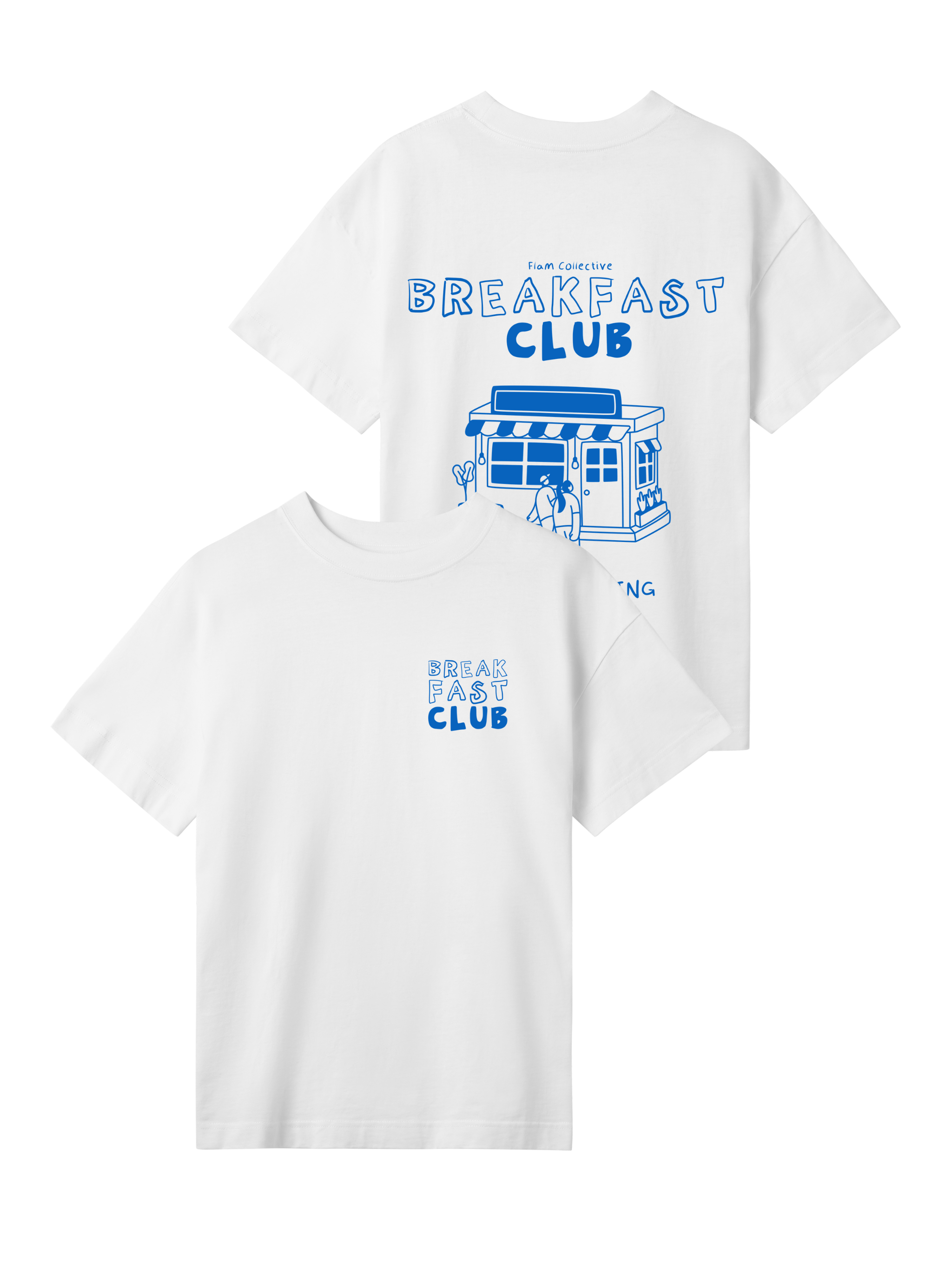 Breakfast Club - Damen Oversized T-Shirt - Flamingo Apparel