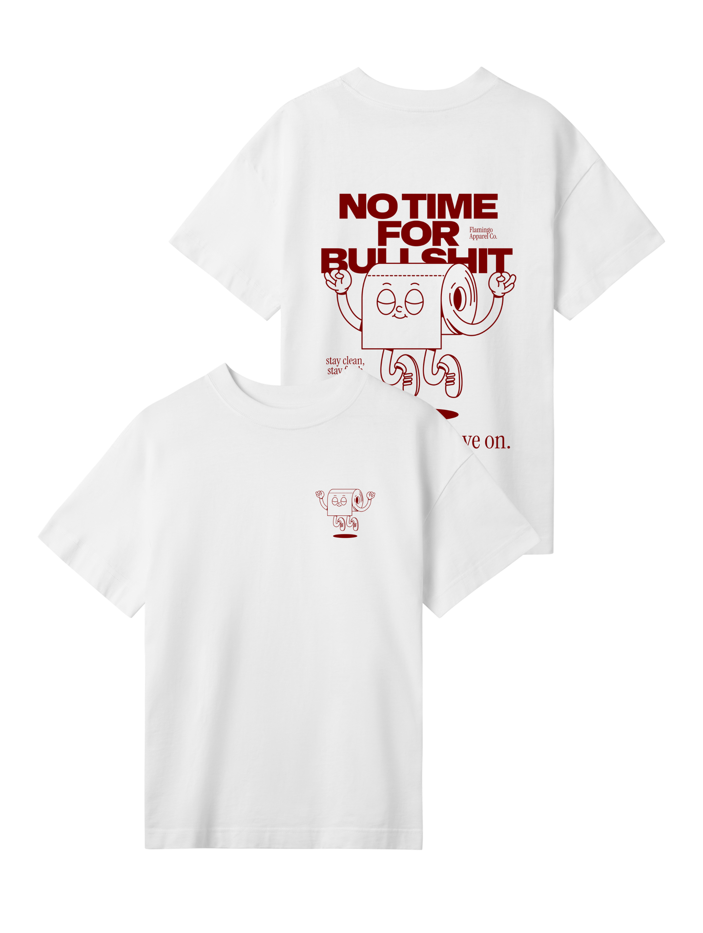 Bullshit - Damen Oversized T-Shirt - Flamingo Apparel
